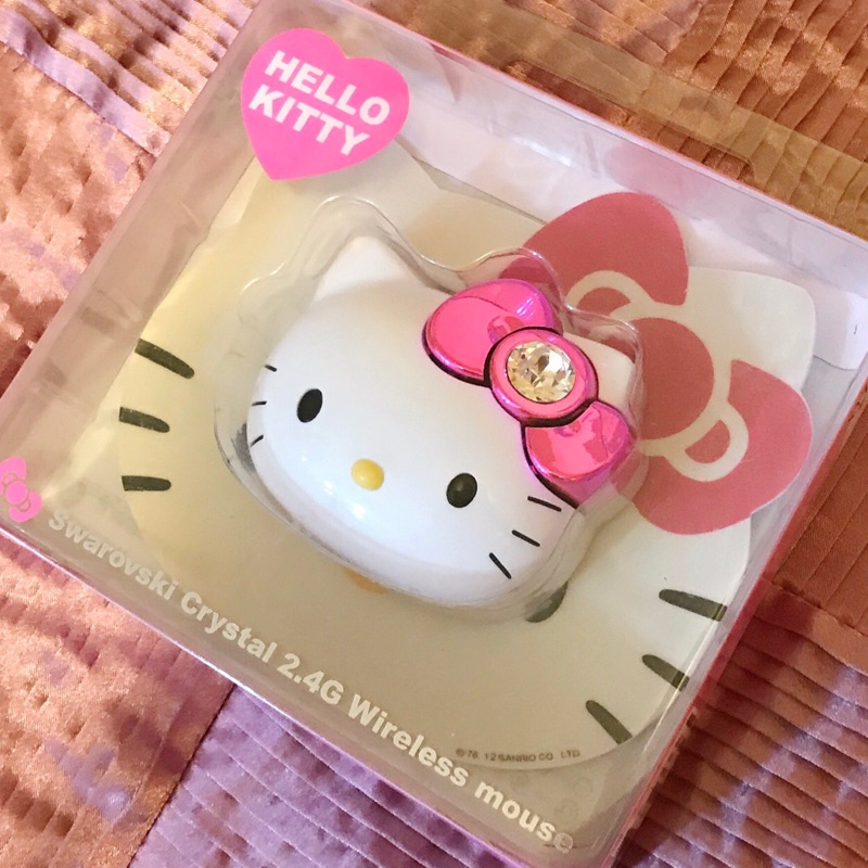 Hello Kitty 限定造型晶鑽無線滑鼠