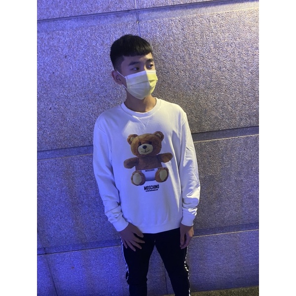 LUN歐美精品🧸MOSCHINO尿布熊大學T