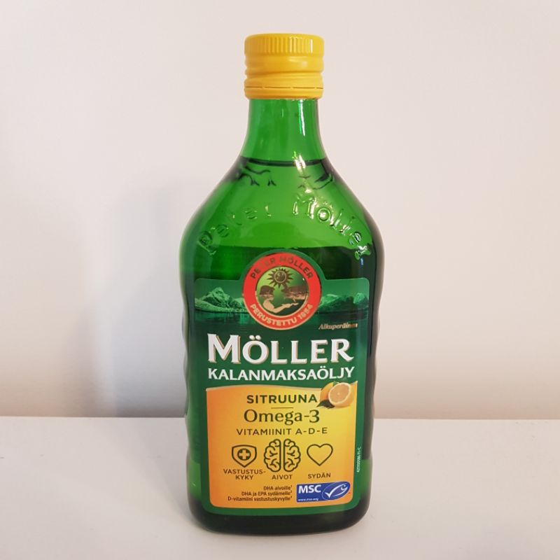 Möller's fish oil 睦樂思 深海鱈魚肝油 500ml 大容量 家庭版 檸檬口味