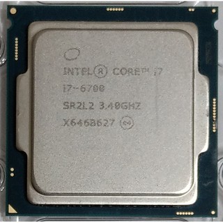 Intel core 六代 i7-6700 CPU (1151 腳位) 附原廠風扇