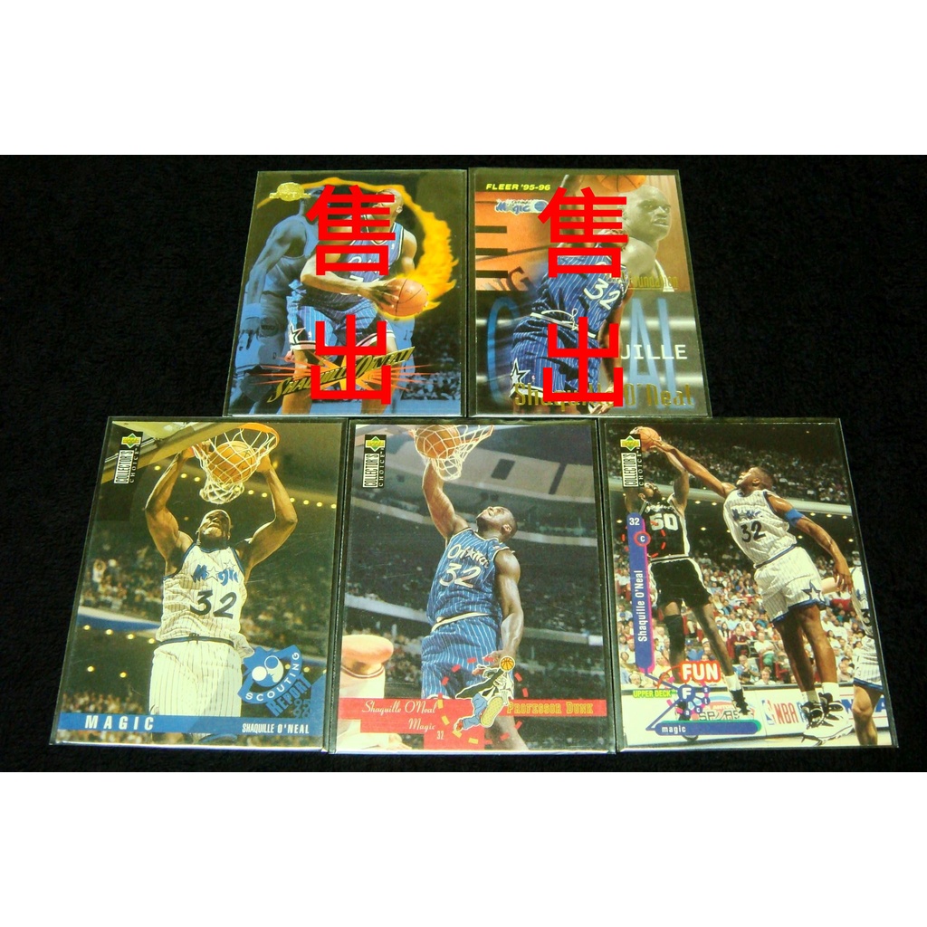 Shaquille O'neal / 1995-96 老卡 / 每張 20元