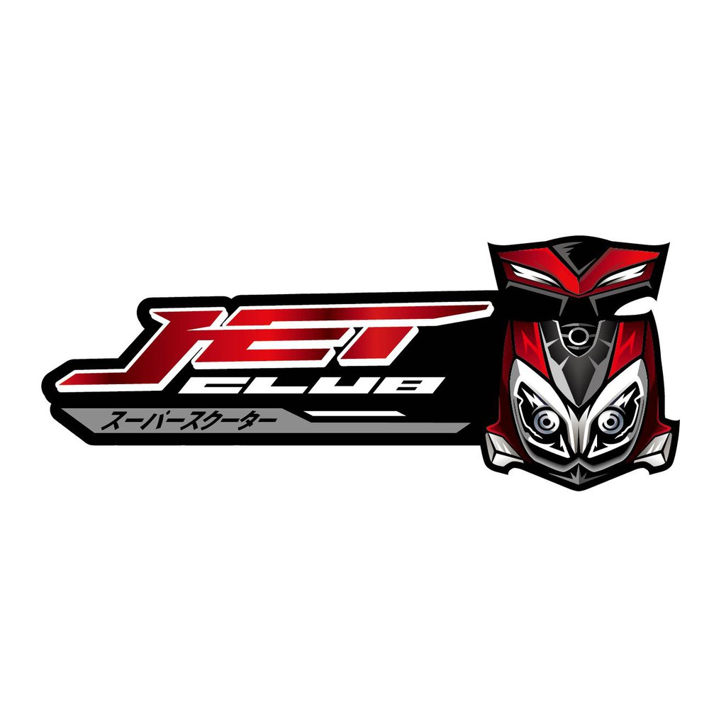 《JETCLUB車系"SR款社團貼紙"》JET JETS JETSR JETCLUB