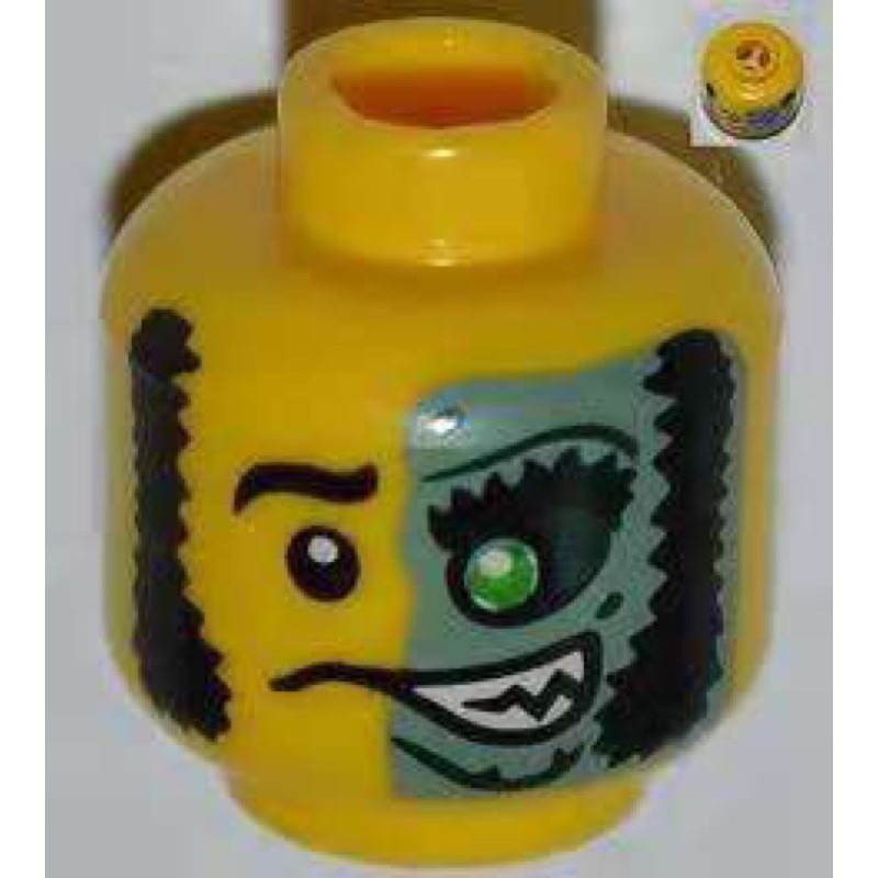 樂高 LEGO 頭 臉 表情 雙面人 第9代 人偶包（3626bpb0853 71000）