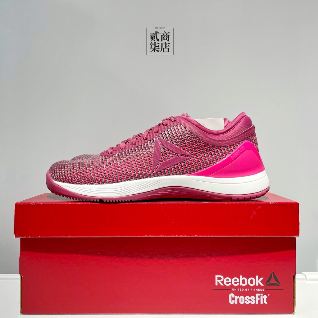 出清 (貳柒商店) Reebok CrossFit Nano 8 女款 桃紅 訓練鞋 健身房 慢跑 重訓 CN2978