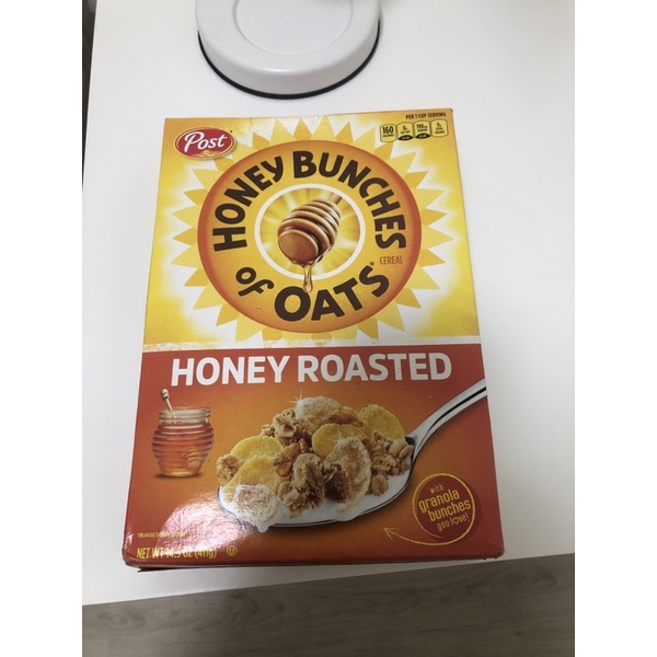 美國post蜂蜜燕麥原味早餐穀片