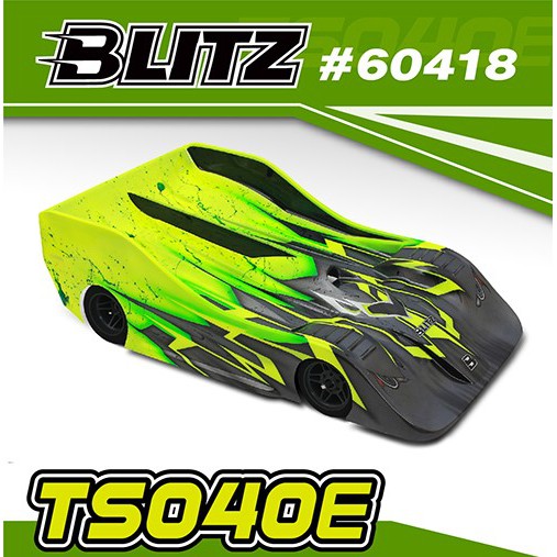 【TITAN】BLITZ 1/8電動平跑車 TS040E 透明車殼 60418