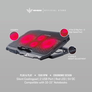 散熱墊 nyk nemesis X4 STORMBREAKER 風扇筆記本電腦散熱器