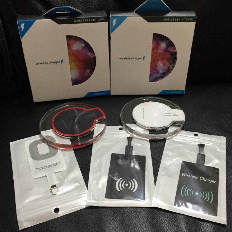 （現貨）情人節禮物特價組  水晶飛碟 無線充電器 充電器 IPHONE 三星 HTC
