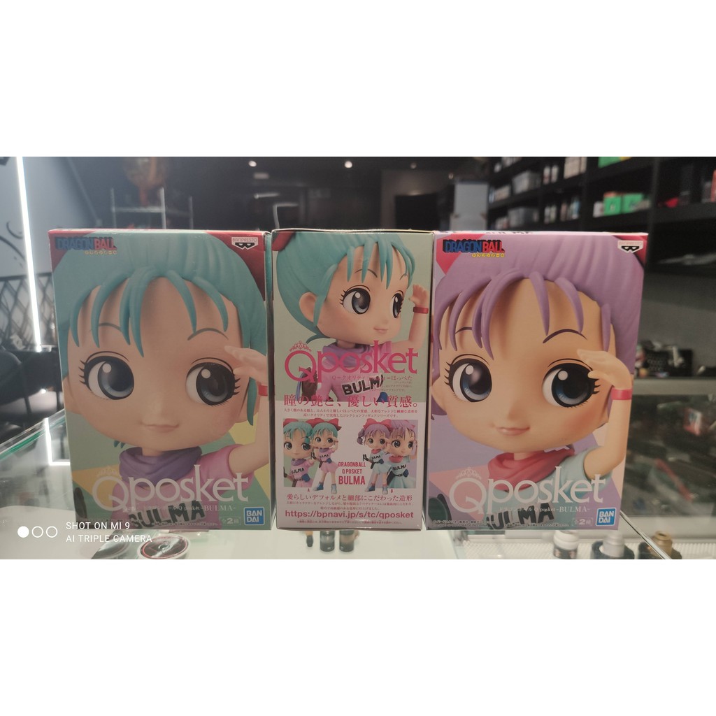 👾玩來玩具👾 Q POSKET BULMA 七龍珠 布馬 日版 全新現貨 原色異色 A款B款 公仔