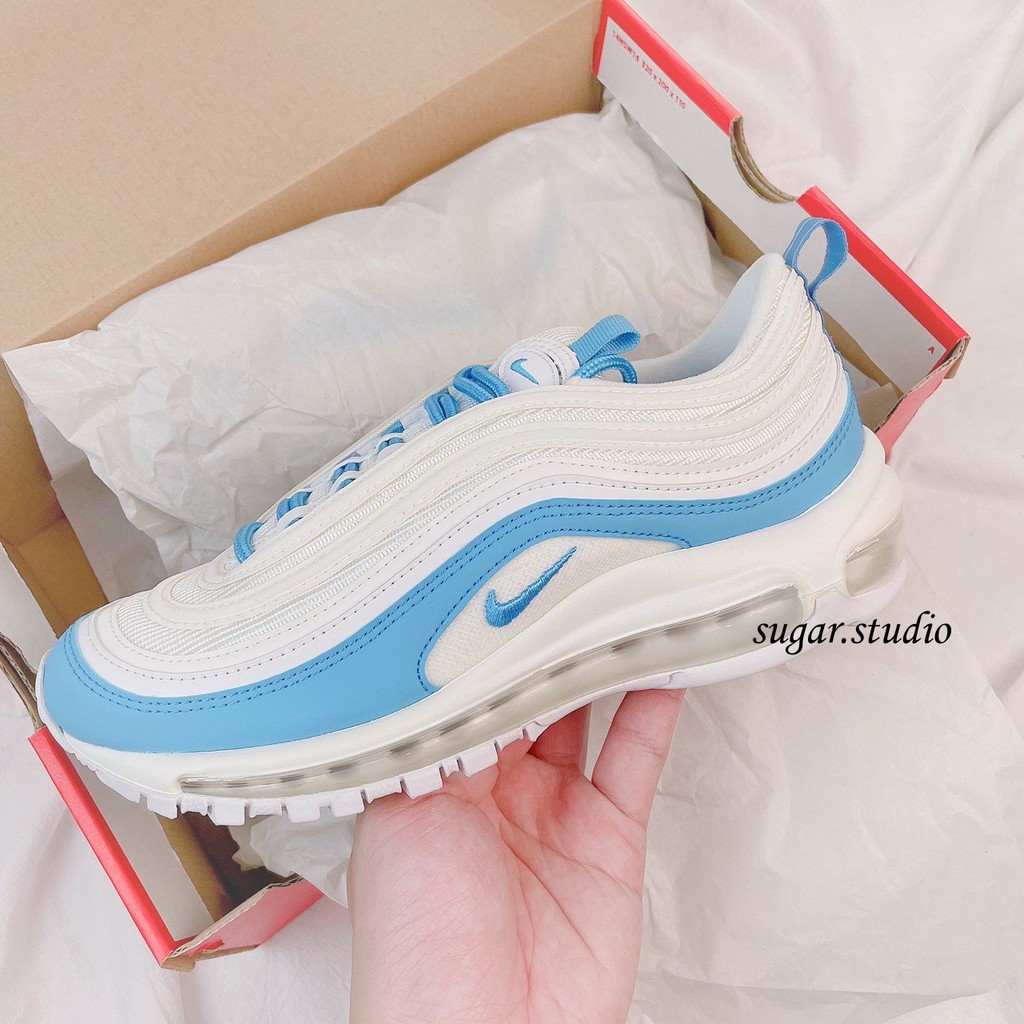 Sugar_tw - 現貨 Nike Air Max 97 白色 水藍 藍色 反光 氣墊 BV1982-101