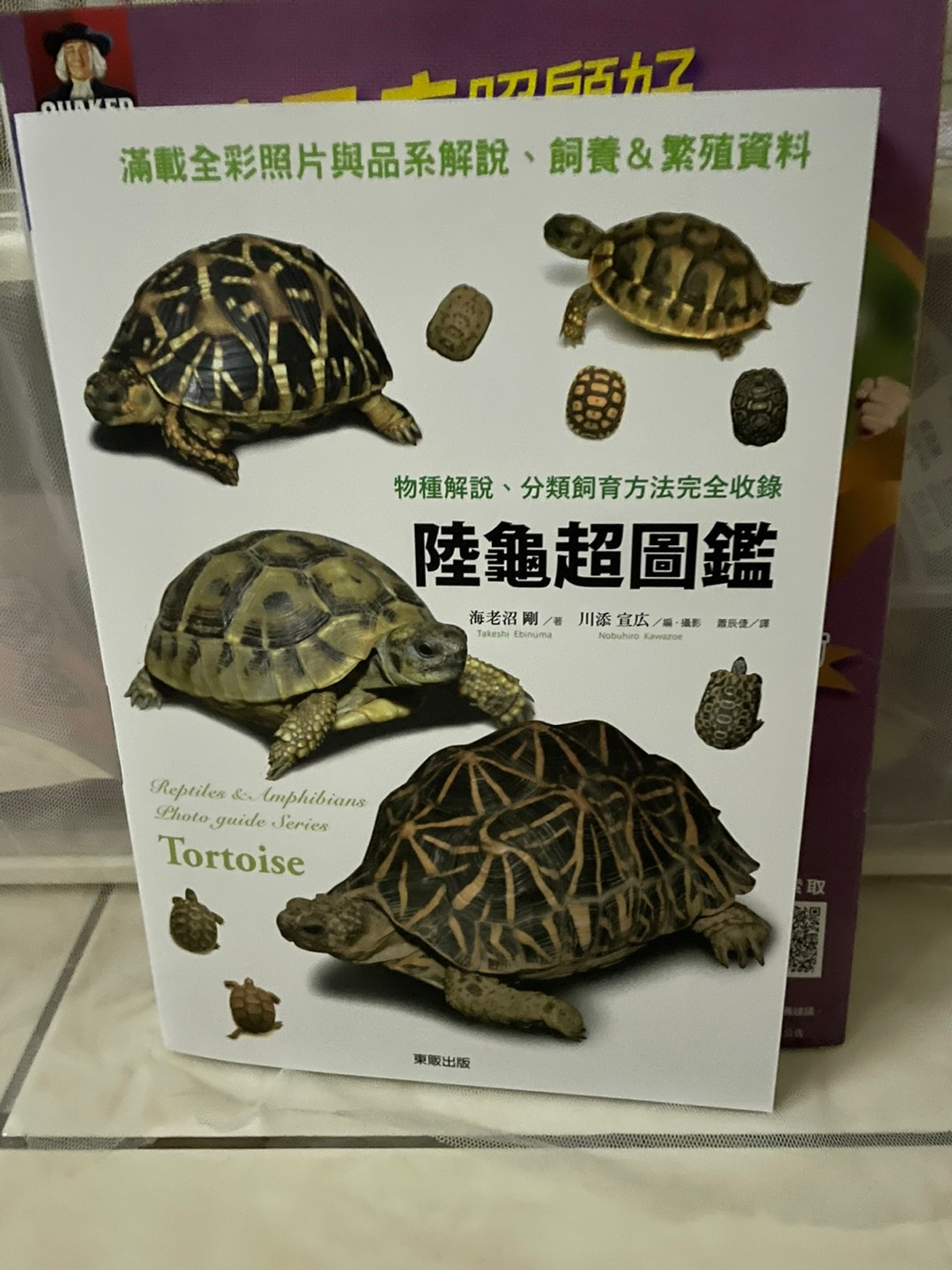 樂辰書店 陸龜超圖鑑 物種解說 分類飼育方法完全收錄海老沼剛 著 台灣東販出版 蝦皮購物