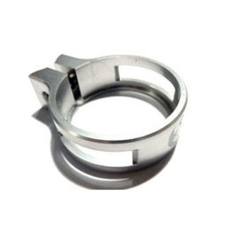 全新 FAR NEAR CNC輕量化 鈦螺絲 座管束 公路車 / 登山車 34.9mm 銀色