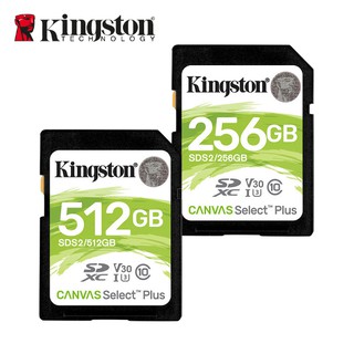 【保固公司貨】Kingston 金士頓 Canvas Select Plus SDXC 相機 記憶卡 256G 512G