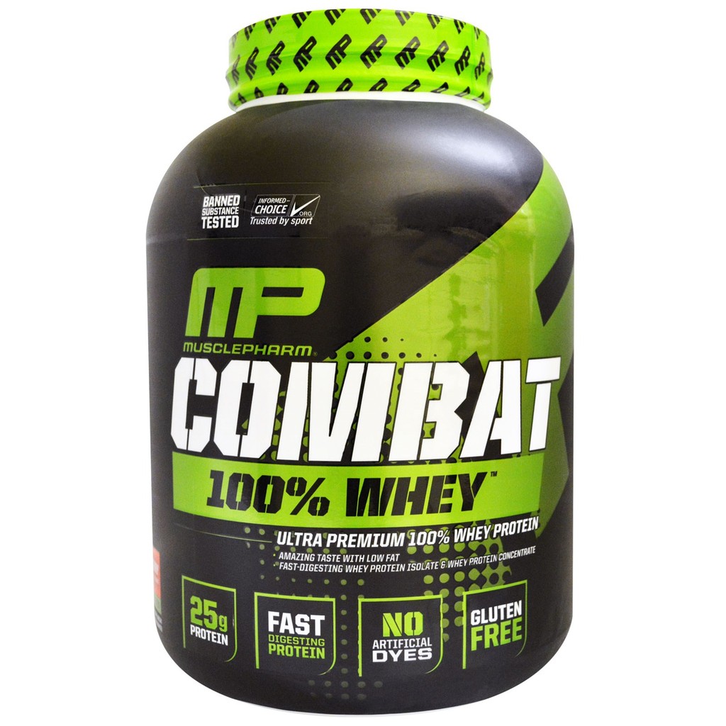 MusclePharm, MP Combat 分離乳清蛋白 5磅 73份