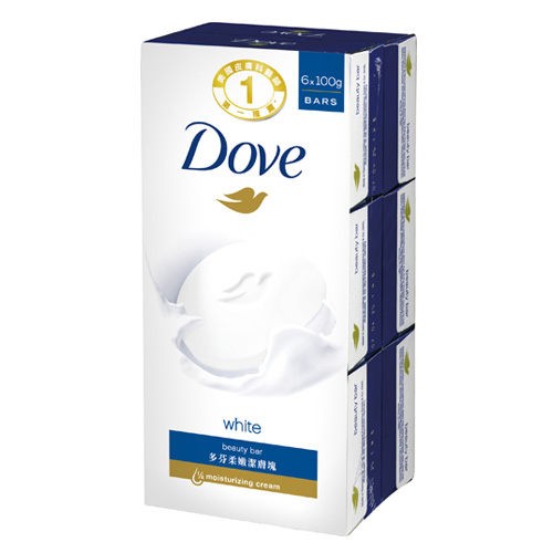 多芬Dove潔膚塊香皂100g*6