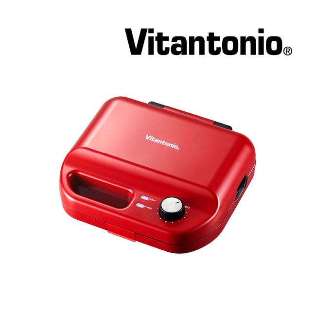 Vitantonio 多功能計時鬆餅機 熱情紅 VWH-50B-R VWH-50 公司貨 贈好禮