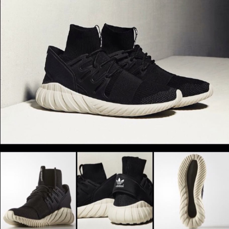 Adidas 愛迪達 TUBULAR DOOM PK 日本購入黑灰各一