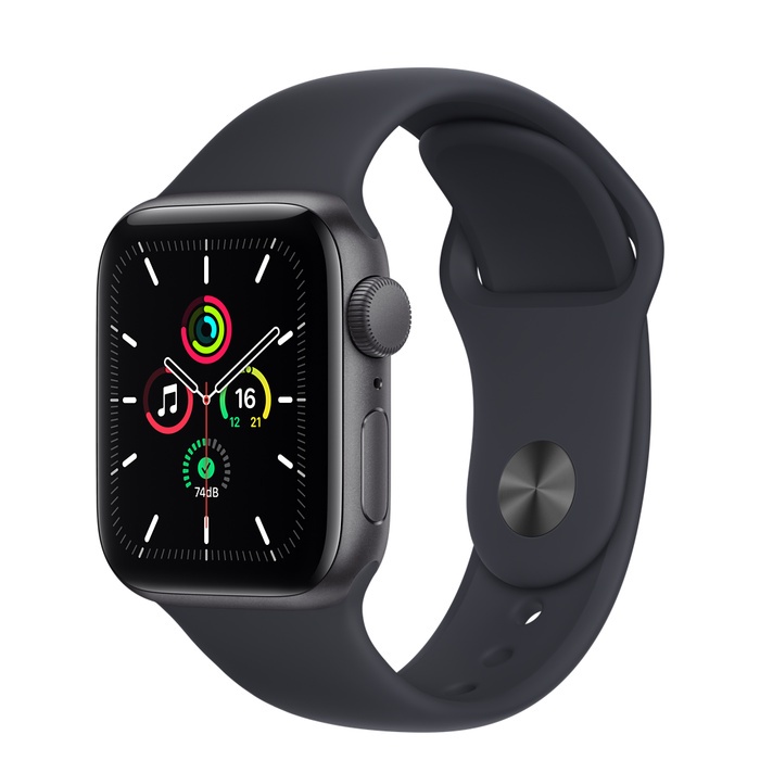 Apple Watch SE GPS 40mm  a2351 全新未拆 公司貨 免運 太空灰 鋁殼 午夜黑錶帶