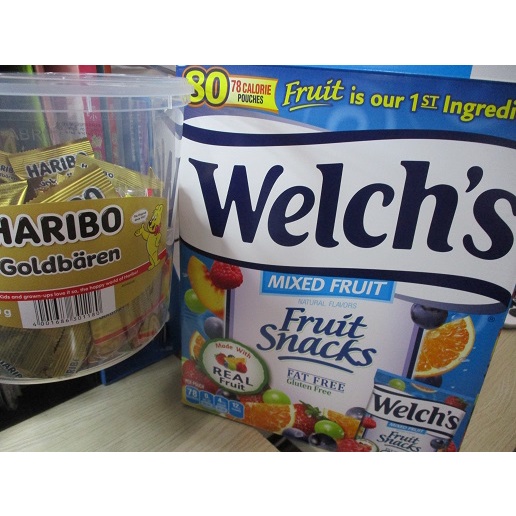 (現貨 costco購 ) Welch's 果汁軟糖 25公克 哈瑞寶金熊Q軟糖  效期見商品描述