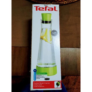 Tefal 法國特福玻璃 保冷瓶 青檸綠 全新