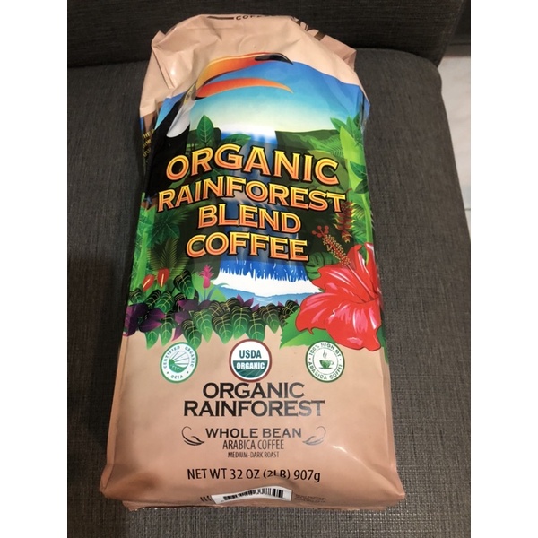 [Costco代購]Magnum大嘴鳥有機雨林綜合咖啡豆 organic rainforest blend coffee