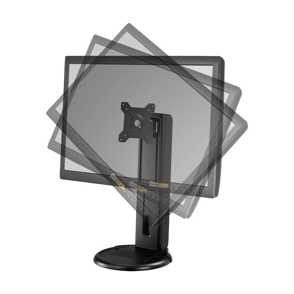HE 桌上型顯示器升降立架/螢幕架-適用平面螢幕2~8公斤(H741AS)