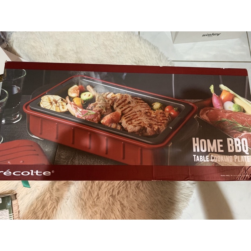 日本 麗克特 Recolte home BBQ電烤盤 燒烤 全新未拆封