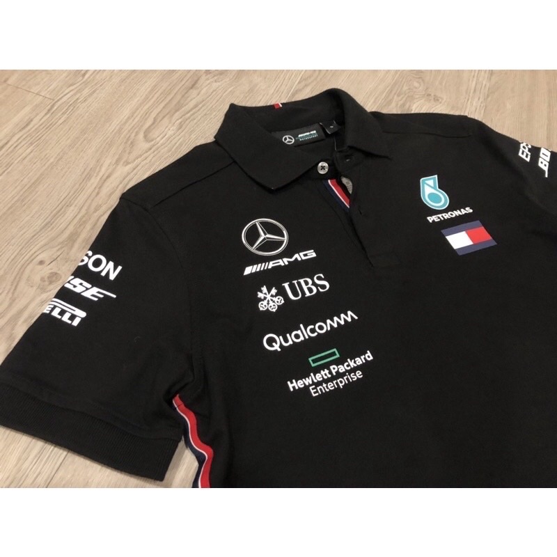 賓士F1車隊 Petronas AMG Polo shirt 賽車經理服 syntium