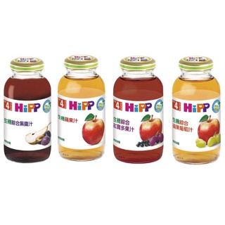 喜寶HiPP 生機果汁200ml(4款可選)【麗兒採家】
