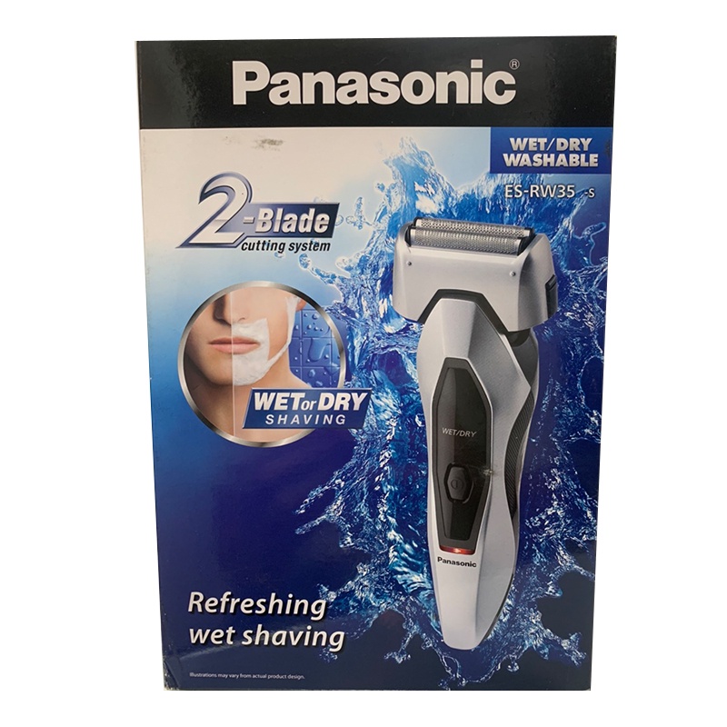【Panasonic國際牌】 雙刀頭電動刮鬍刀 ES-RW35