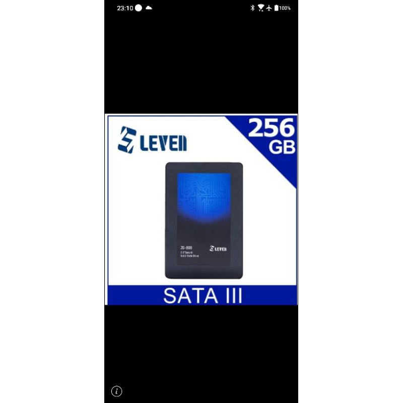 SSD LEVEN JS600 256GB SATA III SSD 固態硬碟 保固三年