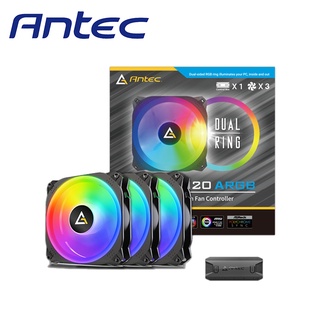 Antec 安鈦克 Prizm X 120 ARGB 3+C 控制器 2000轉 PWM 風扇 組合包