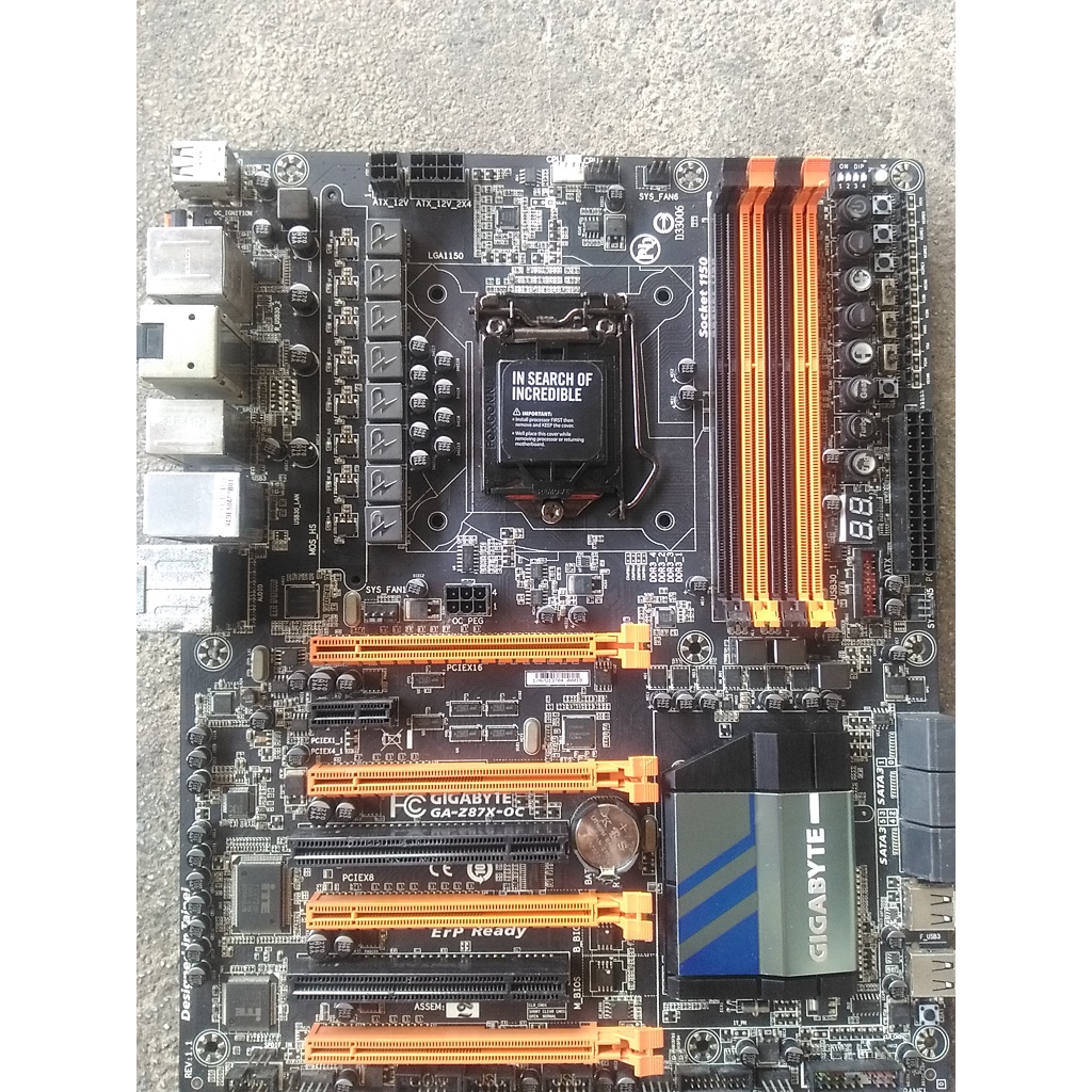 技嘉 GIGABYTE Z87 GA-Z87X-OC LGA1150 主機板 良品