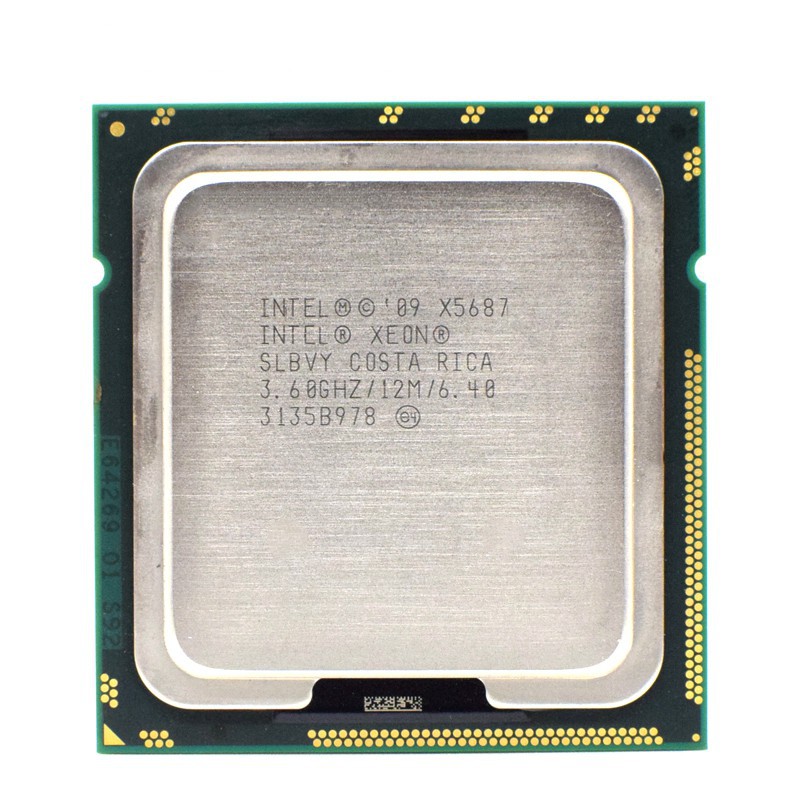 Intel Xeon 1366腳位8核CPU E5520 E5640 X5687 (X58專用洋垃圾)