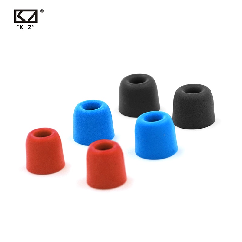 Kz 1 對(2 件)隔音舒適記憶泡沫耳塞耳墊耳塞適用於入耳式耳機
