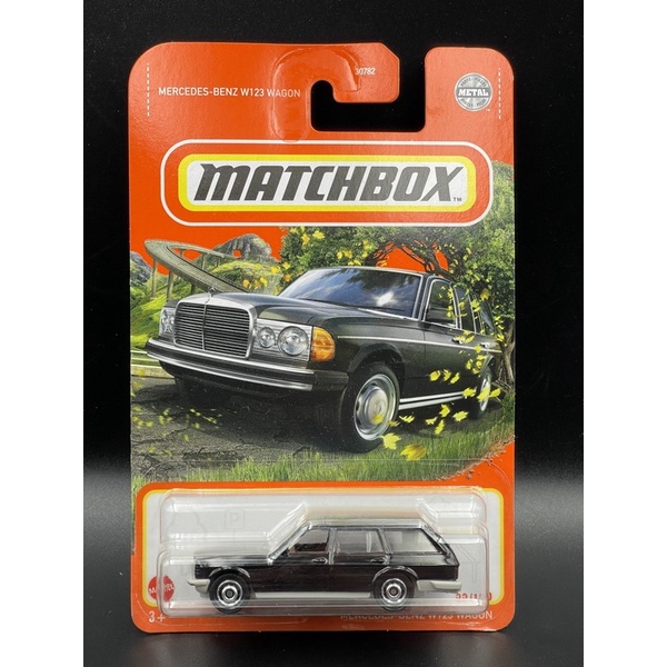 -78車庫- 現貨 1/64 Matchbox火柴盒 Mercedes Benz W123 Wagon 賓士旅行車 黑色