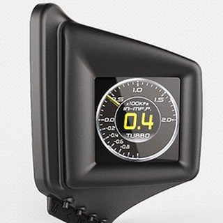 自安A401 OBD OBD2 GPS HUD抬頭顯示器 多功能液晶儀表 測速照相提醒 渦輪表 行車電腦顯示器 繁体