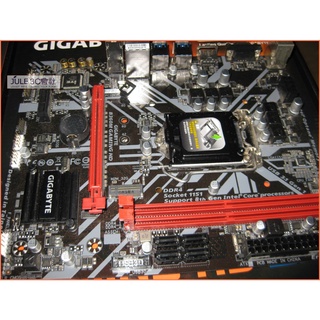 JULE 3C會社-技嘉 B360M GAMING HD B360/八九代/超耐久/4KHD/良品/MATX 主機板