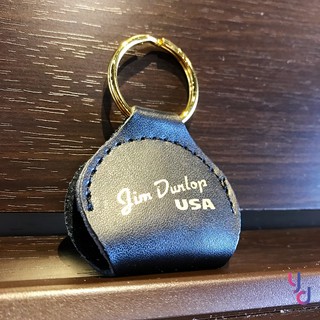 美國 Dunlop 皮革材質 Pick 收納夾 收納鑰匙圈 彈片 撥片 收納 鑰匙圈 匹克夾 鑰匙圈 送禮 自用 皆適合