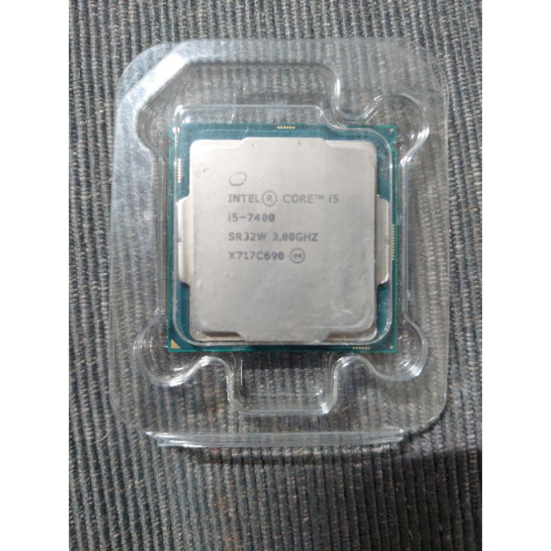Intel Core i5-7400 3.0G / 6M 4C4T SR32W 1151腳位 正式版 七代四核