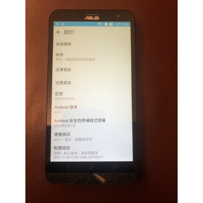 ASUS ZenFone 2 Laser ZE601KL z011d