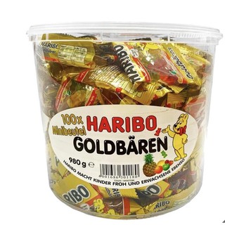Haribo哈瑞寶金熊Q 軟糖 980公克桶裝 costco代購