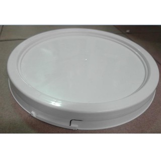 塑膠油漆圓桶20L蓋子 防漏密封原料桶20公升塑膠蓋子~ecgo五金百貨