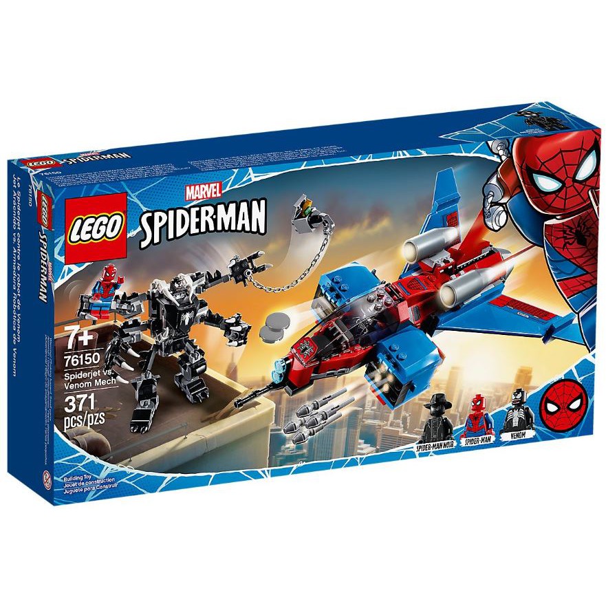 ［想樂］全新 樂高 Lego 76150 超級英雄 Marvel 蜘蛛人噴射機vs猛毒機甲