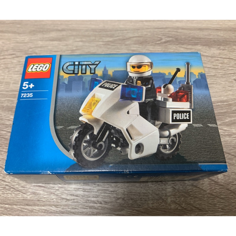 全新未拆 LEGO 7235 警察 摩托車 絕版品
