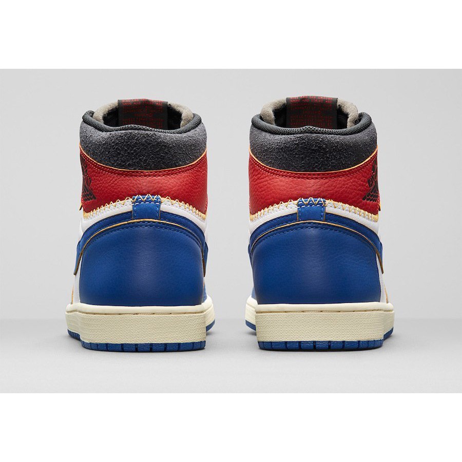 jordan 1 retro high union los angeles blue toe