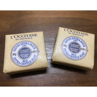 歐舒丹L’OCCITANE 乳油木牛奶皂（50g)