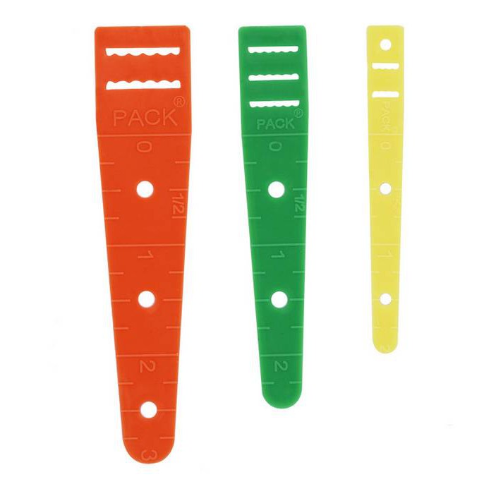 【縫紉王】PACK彩色塑膠穿鬆緊帶 工具（三隻一組）穿帶器 穿細繩 編條 拼布易穿器 隨機出色 穿繩器 穿繩 鬆緊帶