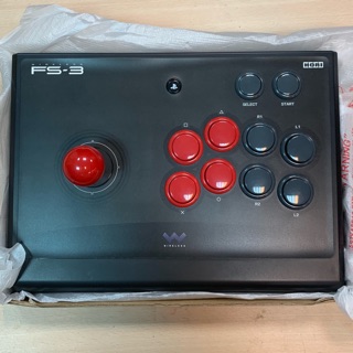 Hori Wireless FS-3 PS3 無線大型搖桿 少用 可轉PS4