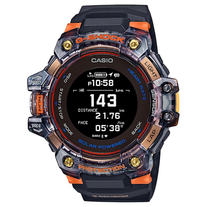 商城出貨🚚免運優惠✨ CASIO GSHOCK 心率偵測GPS衛星定位 GBD-H1000-1A4